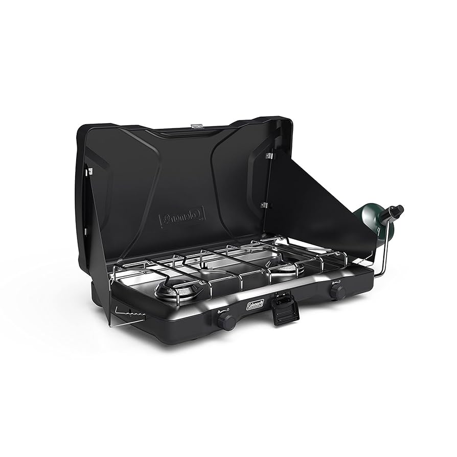 US輸入モデル　希少　Coleman TRITON+ Coleman Triton+ 2-Burner Portable Propane Gas Camping Stove